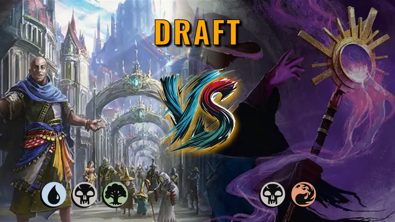 Watch MTG Arena Draft Video - Sultai Midrange by saitama VS Rakdos Midrange by Bob - a61237