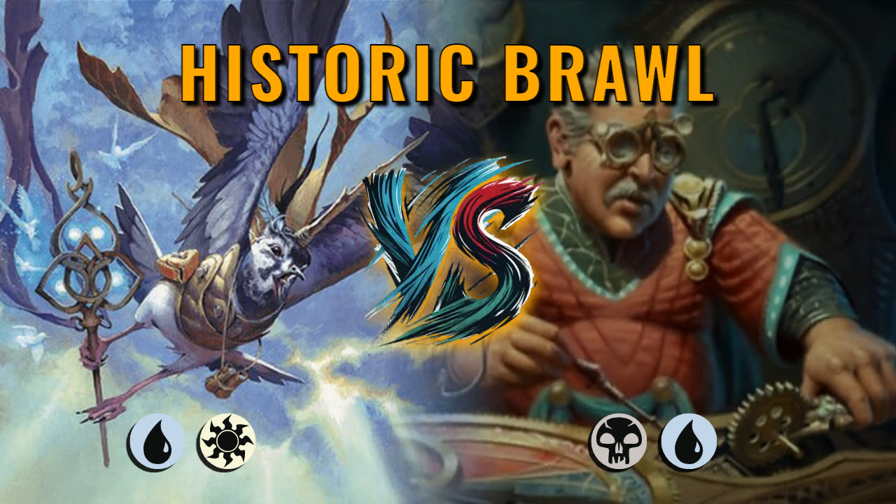 Watch MTG Arena Historic Brawl Video - Kastral, the Windcrested by HamHocks42 VS Rusko, Clockmaker by Kaiser Emotion - ef656e