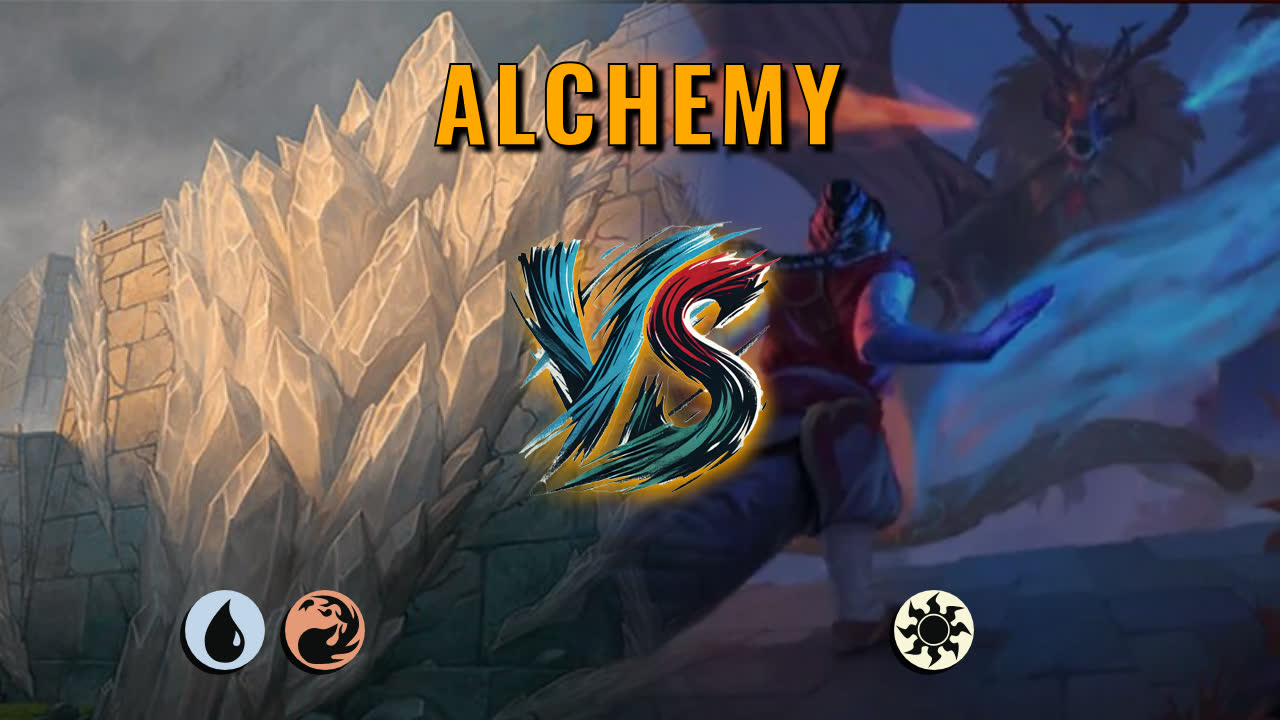 Watch MTG Arena Alchemy Video - Izzet Midrange by CunicoliGoblin VS Mono White Midrange by Meph - 9dee80