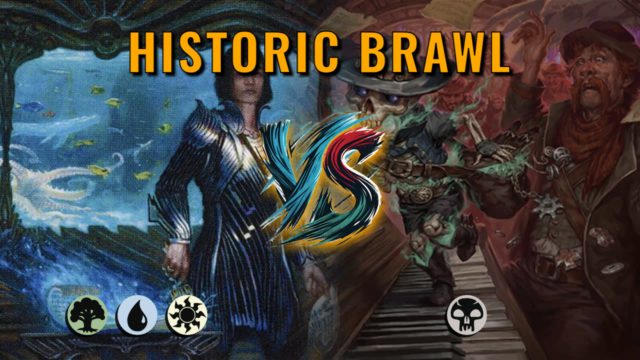 Watch MTG Arena Historic Brawl Video - Lagrella, the Magpie by saitama VS Tinybones, the Pickpocket by MRainman - d164b7