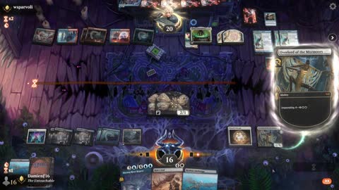 Watch MTG Arena Video Replay - Azorius Control by DamienF16 VS Izzet Control by wsparvoli - Traditional Standard Ranked