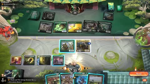 Watch MTG Arena Video Replay - Thalia and The Gitrog Monster by saitama VS Mythweaver Poq by ZealousD - Historic Brawl
