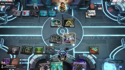 Watch MTG Arena Video Replay - 5 Color Midrange by DamienF16 VS Esper Midrange by MTG_Monster - Sealed