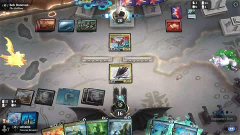 Watch MTG Arena Video Replay - WUBG Midrange by saitama VS Temur Midrange by Bob Donovan - Premier Draft Ranked