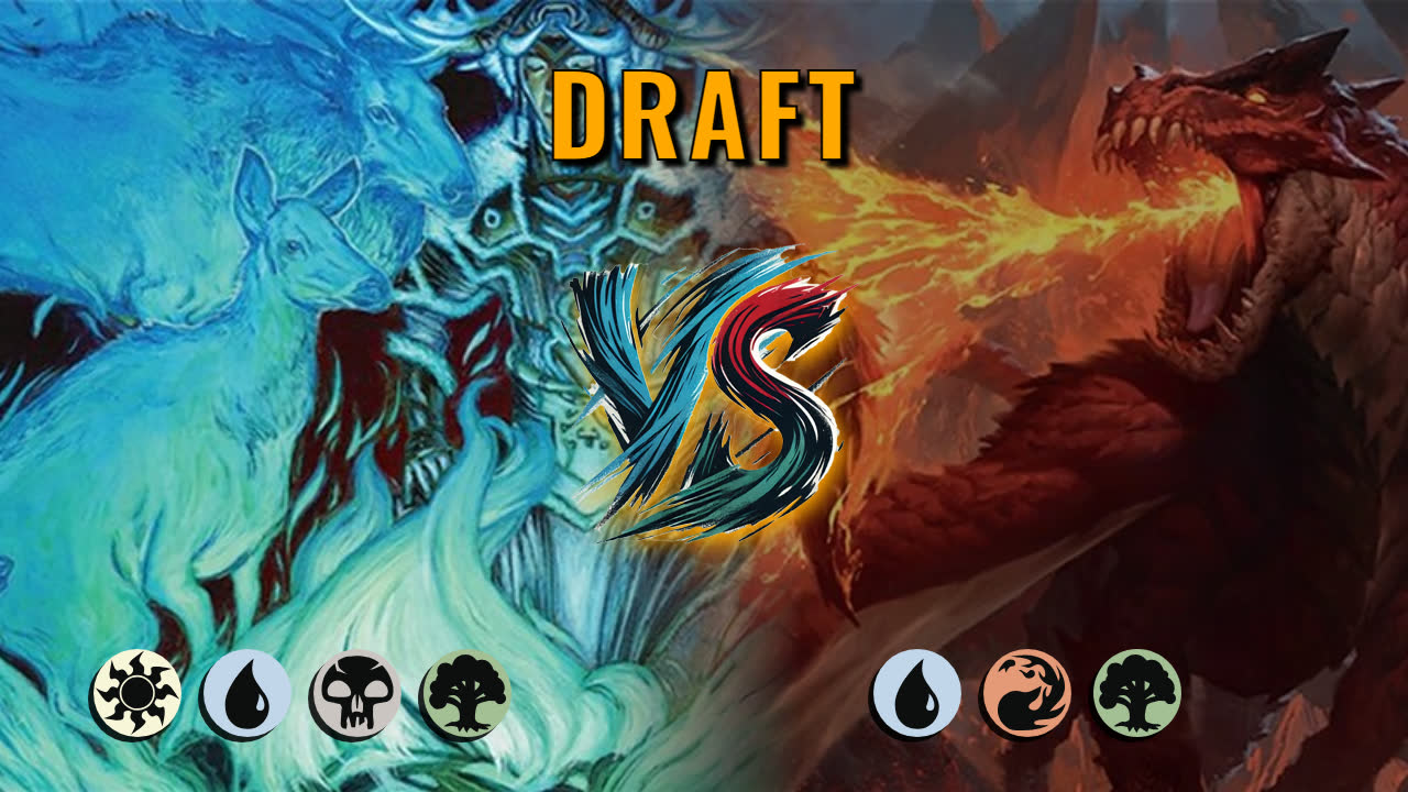 Watch MTG Arena Draft Video - WUBG Midrange by saitama VS Temur Midrange by Bob Donovan - 6c9742