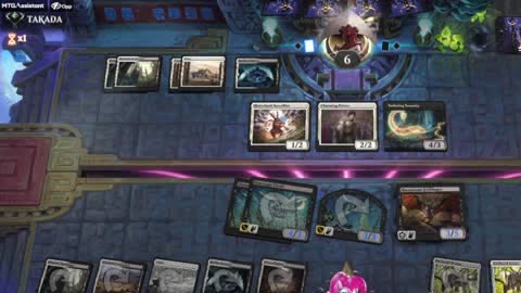 Watch MTG Arena Video Replay - Orzhov Aggro by GBThundaII VS Orzhov Aggro by TAKADA - Standard Ranked