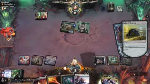 Watch MTG Arena Video Replay - Breya, Etherium Shaper by saitama VS Tifa Lockhart by yuseimax - Historic Brawl