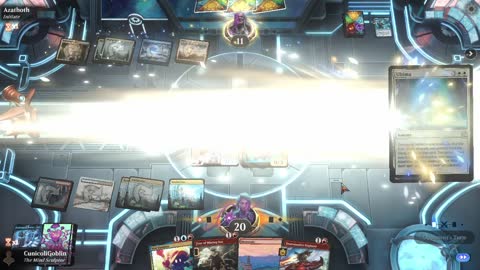 Watch MTG Arena Video Replay - Izzet Midrange by CunicoliGoblin VS Azorius Control by Azathoth - Standard Event
