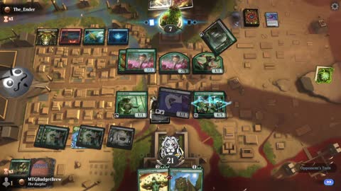 Watch MTG Arena Video Replay - Golgari Midrange by MTGBudgetBrew VS Naya Aggro by The_Ender - Arena Cube Draft