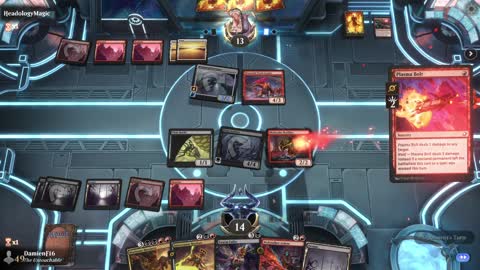 Watch MTG Arena Video Replay - Rakdos Midrange by DamienF16 VS Boros Midrange by HeadologyMagic - Premier Draft