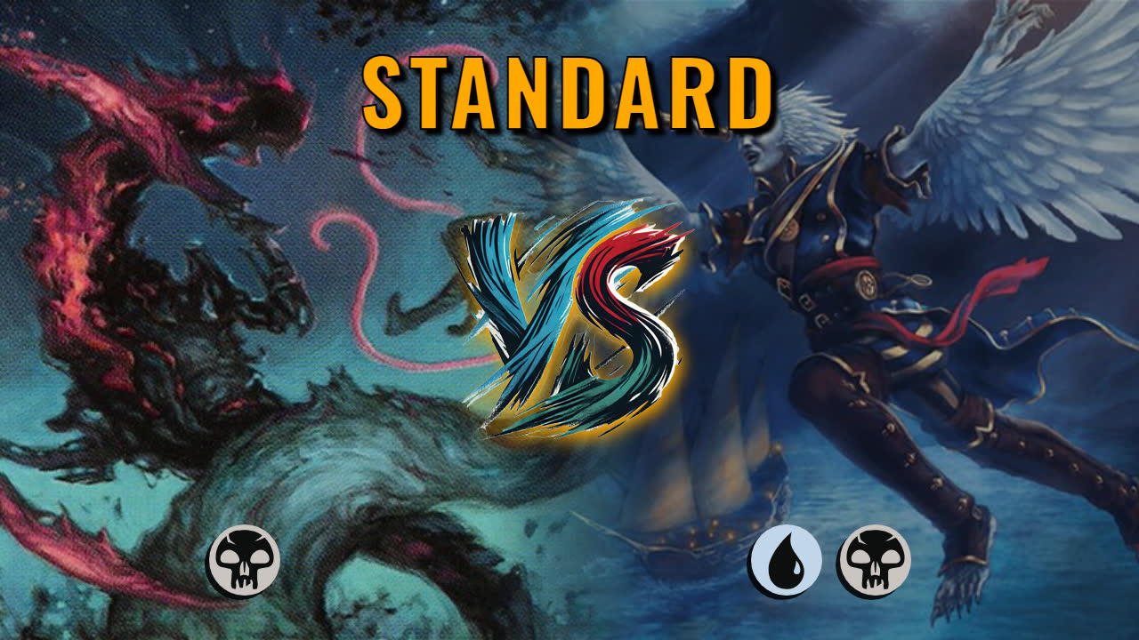 Watch MTG Arena Standard Video - Mono Black Midrange by Numbskull VS Dimir Midrange by Kalmight - 04a6cf