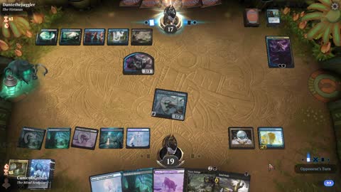 Watch MTG Arena Video Replay - Dimir Midrange by CunicoliGoblin VS Dimir Midrange by Dantethejuggler - Traditional Historic Play