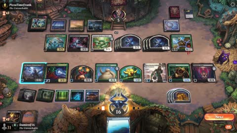Watch MTG Arena Video Replay - Golgari Midrange by DamienF16 VS Abzan Midrange by PizzaTimeFrank - Premier Draft