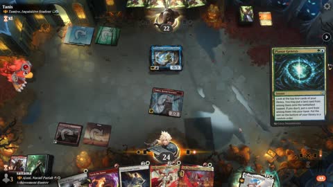 Watch MTG Arena Video Replay - Ajani, Nacatl Pariah by saitama VS Tamiyo, Inquisitive Student by Tanis - Historic Brawl