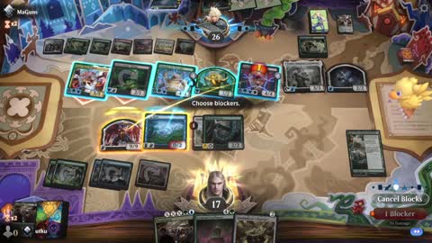 Watch MTG Arena Video Replay - Simic Midrange by utku VS WBRG Midrange by MaGuns - Standard Ranked