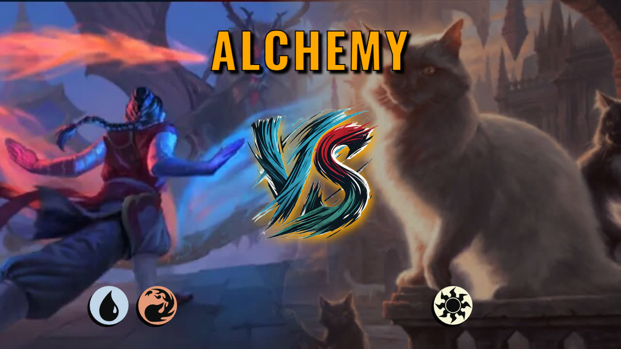 Watch MTG Arena Alchemy Video - Izzet Midrange by CunicoliGoblin VS Mono White Aggro by CHUGGACH00CH00 - efbaeb