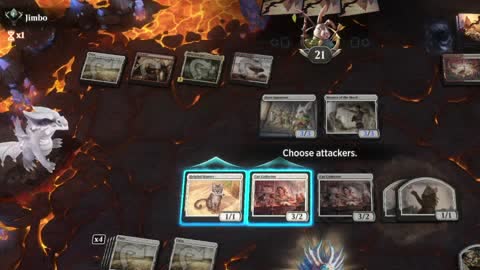 Watch MTG Arena Video Replay - Mono White Aggro by Khat VS Boros Aggro by Jimbo - Explorer Ranked