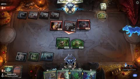 Watch MTG Arena Video Replay - Bant Midrange by DamienF16 VS Izzet Midrange by jaletts - Chromatic Cube Draft
