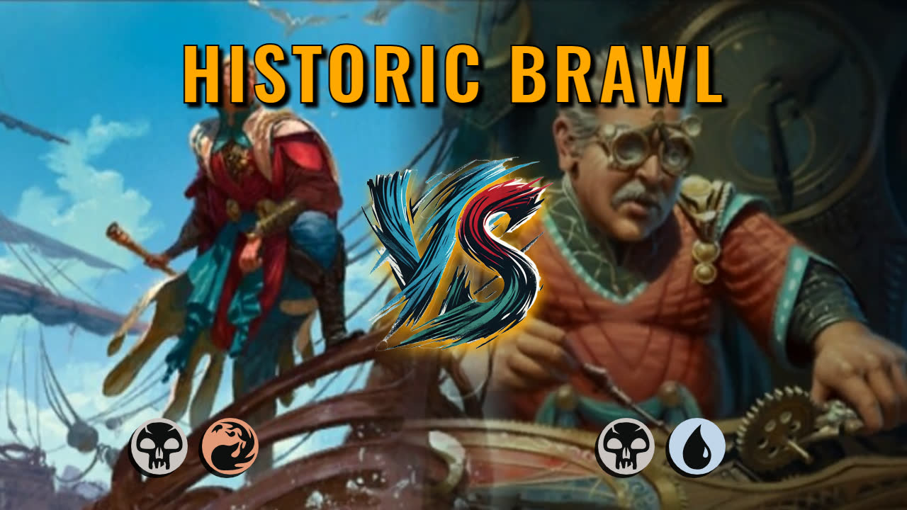 Watch MTG Arena Historic Brawl Video - Crucias, Titan of the Waves by saitama VS Rusko, Clockmaker by Winry - 7c4835