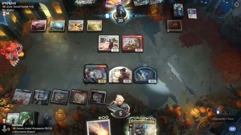 Watch MTG Arena Video Replay - Narset, Jeskai Waymaster by saitama VS Ajani, Nacatl Pariah by JPXFRD18 - Historic Brawl