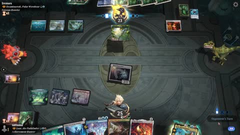 Watch MTG Arena Video Replay - Loot, the Pathfinder by saitama VS Oyaminartok, Polar Werebear by Irenses - Historic Brawl
