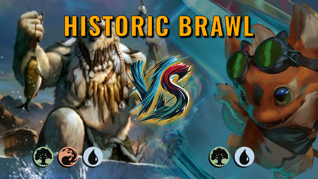 Watch MTG Arena Historic Brawl Video - Loot, the Pathfinder by saitama VS Oyaminartok, Polar Werebear by Irenses - 832d04