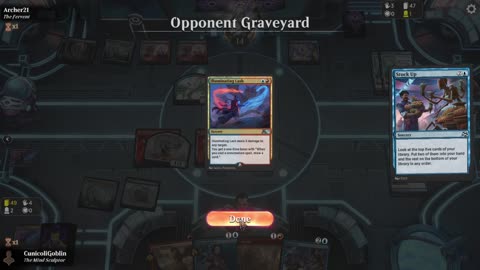 Watch MTG Arena Video Replay - Izzet Control by CunicoliGoblin VS Izzet Control by Archer21 - Alchemy Event