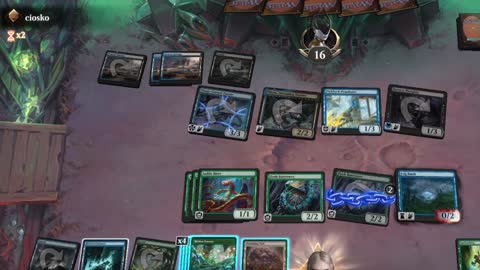 Watch MTG Arena Video Replay - Simic Midrange by utku VS Dimir Aggro by ciosko - Standard Ranked