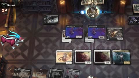 Watch MTG Arena Video Replay - Orzhov Aggro by HamHocks42 VS Mono Black Aggro by Nogurt - Standard Ranked