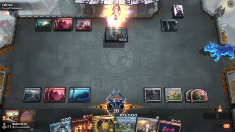 Watch MTG Arena Video Replay - Izzet Control by DamienF16 VS Grixis Midrange by Valeron - Chromatic Cube Draft