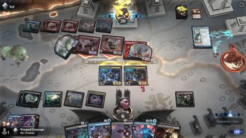 Watch MTG Arena Video Replay - Dimir Midrange by Warped Concept VS Izzet Aggro by Eef - Standard Ranked