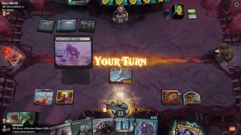 Watch MTG Arena Video Replay - Breya, Etherium Shaper by saitama VS Tifa Lockhart by blueville98 - Historic Brawl