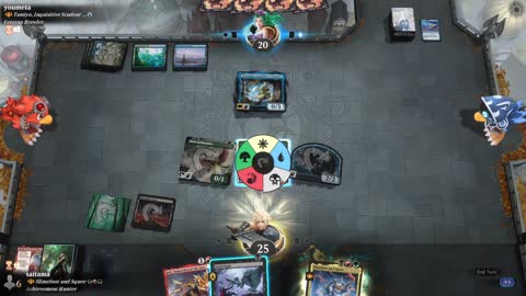Watch MTG Arena Video Replay - Slimefoot and Squee by saitama VS Tamiyo, Inquisitive Student by youmeta - Historic Brawl