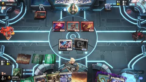Watch MTG Arena Video Replay - Selesnya Midrange by saitama VS Mono Red Midrange by Loryian - Premier Draft