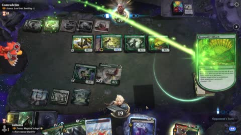 Watch MTG Arena Video Replay - Terra, Magical Adept by saitama VS Azusa, Lost but Seeking by ComradeJim - Historic Brawl