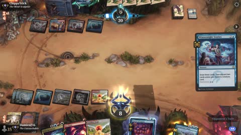 Watch MTG Arena Video Replay - Jeskai Control by DamienF16 VS Izzet Midrange by ChippyStick - Traditional Standard Ranked