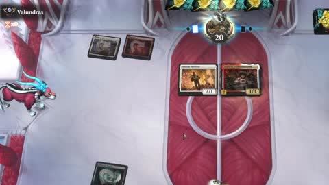 Watch MTG Arena Video Replay - Dimir Midrange by HamHocks42 VS Boros Aggro by Valundras - Standard Ranked