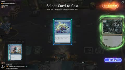 Watch MTG Arena Video Replay - Tamiyo, Inquisitive Student by saitama VS Henrika Domnathi by climo - MWM Cascade Brawl