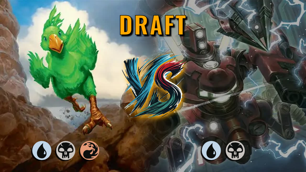 Watch MTG Arena Draft Video - Grixis Midrange by saitama VS Dimir Midrange by TSchocker - 36c914