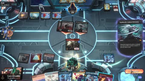Watch MTG Arena Video Replay - Temur Cauldron by CunicoliGoblin VS Orzhov Aggro by jluk - Standard Play