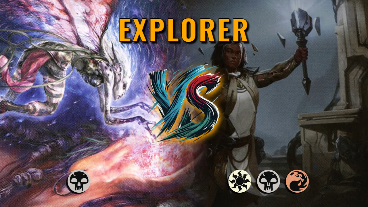 Watch MTG Arena Explorer Video - Mono Black Midrange by Numbskull VS Mardu Aggro by CharlieNH - 5d5735