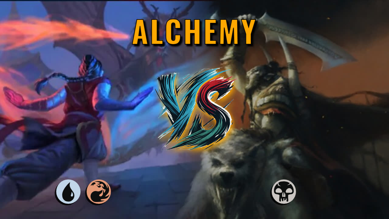 Watch MTG Arena Alchemy Video - Izzet Midrange by CunicoliGoblin VS Mono Black Midrange by eshende - 73d12c