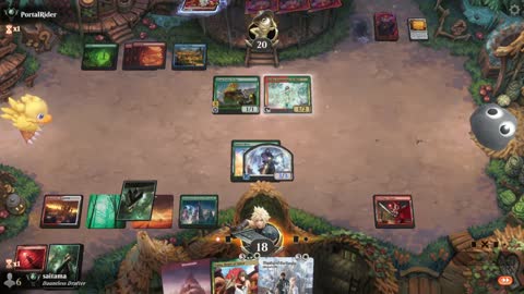 Watch MTG Arena Video Replay - Naya Aggro by saitama VS Gruul Midrange by PortalRider - Premier Draft
