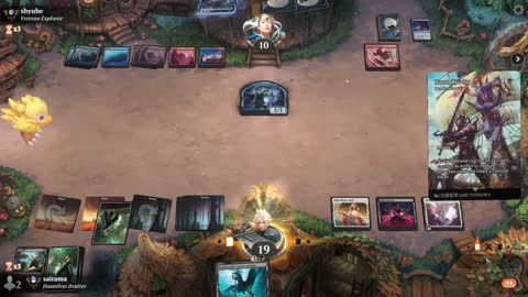 Watch MTG Arena Video Replay - Kellan, the Fae-Blooded // Birthright Boon by saitama VS Izzet Midrange by shyuhe - Premier Draft