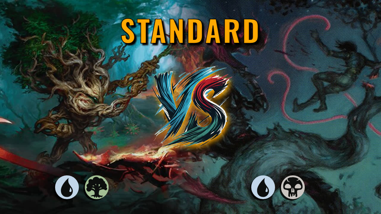 Watch MTG Arena Standard Video - Simic Midrange by utku VS Dimir Midrange by blanquette - c17771