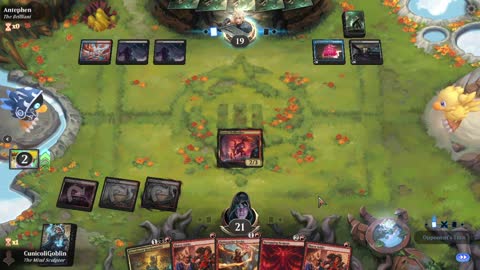 Watch MTG Arena Video Replay - Rakdos Aggro by CunicoliGoblin VS Grixis Midrange by Antephen - Alchemy Play