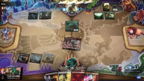 Watch MTG Arena Video Replay - Boros Aggro by CunicoliGoblin VS Golgari Midrange by Derp - Standard Play