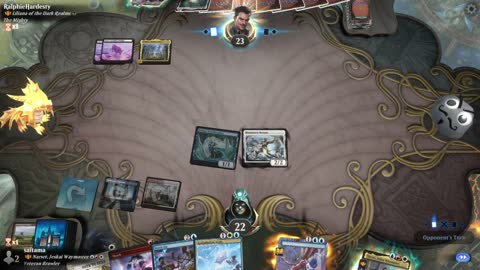 Watch MTG Arena Video Replay - Narset, Jeskai Waymaster by saitama VS Liliana of the Dark Realms by RalphieHardesty - Historic Brawl