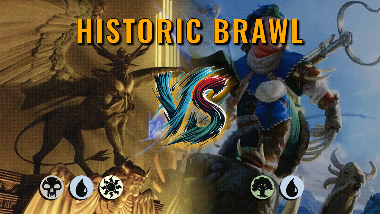 Watch MTG Arena Historic Brawl Video - Raffine, Scheming Seer by saitama VS Kinnan, Bonder Prodigy by GaelTadh - 5b118c
