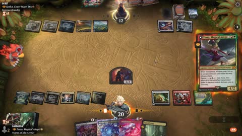 Watch MTG Arena Video Replay - Terra, Magical Adept by saitama VS Kefka, Court Mage by reid - Historic Brawl